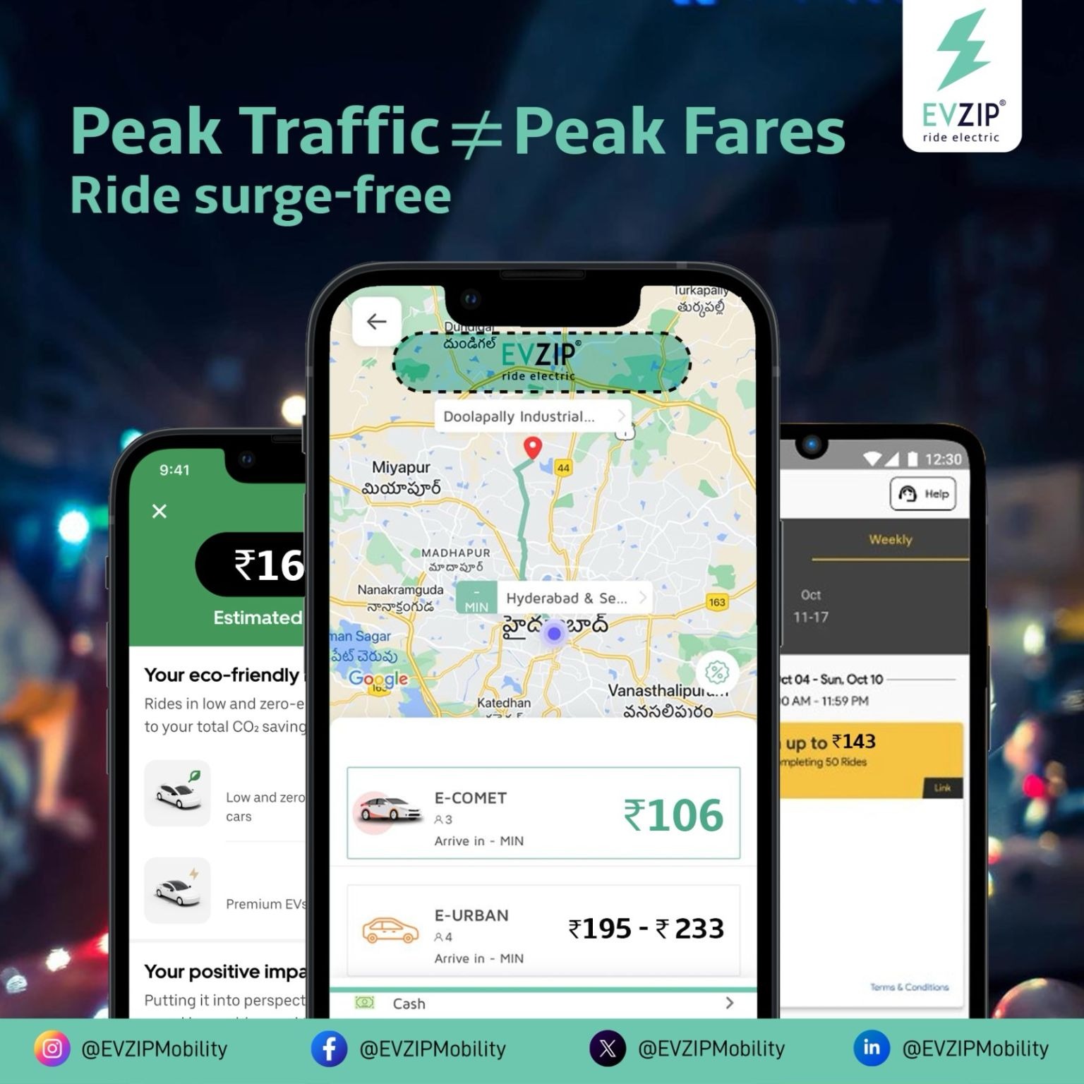 Surge-Free Rides